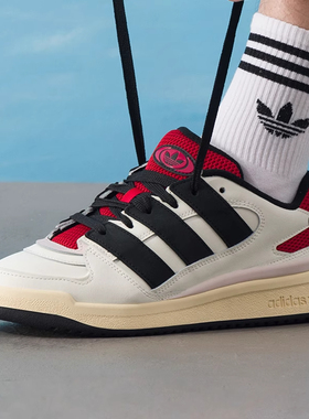 adidas三叶草男女鞋 FORUM 2000舒适百搭休闲运动休闲鞋 JI3277