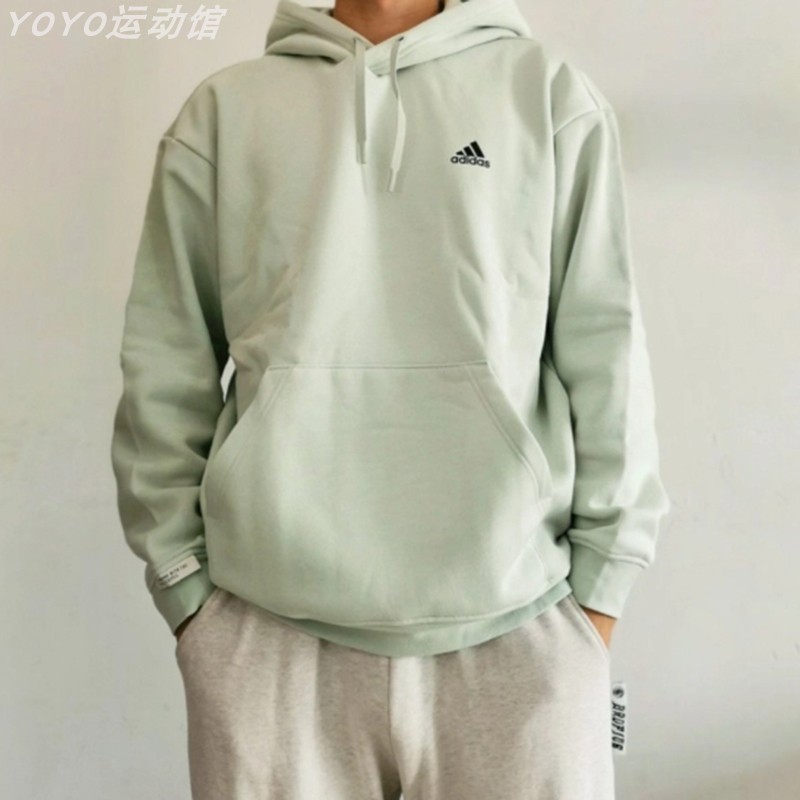 阿迪达斯男女宽松百搭休闲套头衫