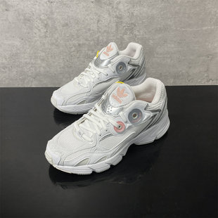 Adidas阿迪达斯老爹鞋女增高透气三叶草运动鞋女初中生复古休闲鞋