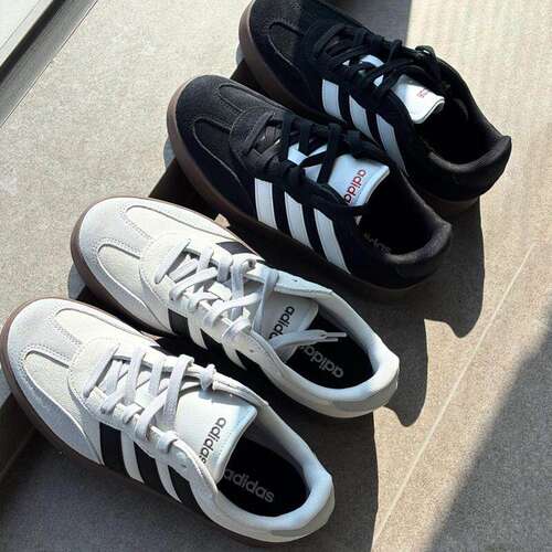 Adidas阿迪达斯休闲鞋男女秋季新款低帮复古美式头德训鞋板鞋男