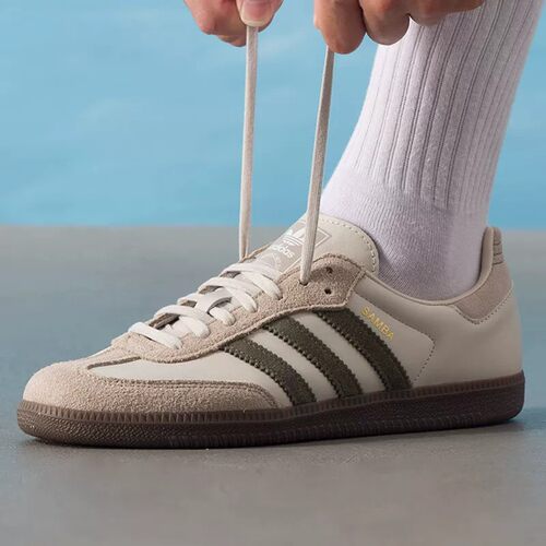 阿迪达斯adidas三叶草男鞋女鞋2026夏季新款SAMBA OG板鞋JR0893