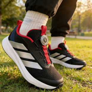 舒适BOA旋钮网面休闲运动鞋 IH3603 26新款 Adidas阿迪达斯男小童鞋