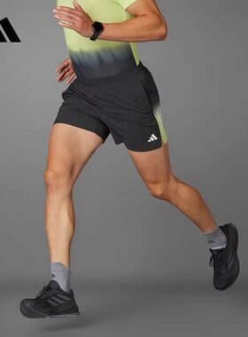 Adidas阿迪达斯正品男裤2026夏季新款跑步健身梭织速干短裤JC9890