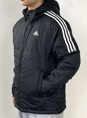 阿迪达斯棉服男款2026冬季新款棉衣防风保暖休闲外套正品KF6755