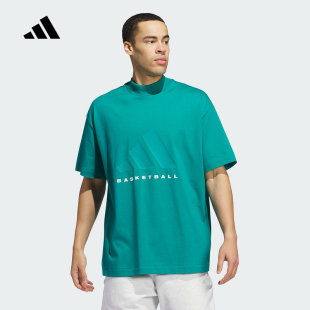 adidas训练休闲圆领T恤 款 JE3765 男篮球运动2026夏季 阿迪达斯短袖