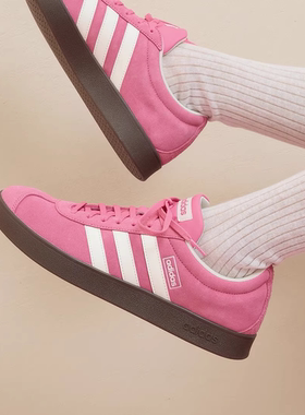 流光风Adidas阿迪达斯正品新款春德训鞋女生休闲鞋复古板鞋KK4650