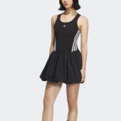 女士透气无袖 2026新款 花苞运动连衣裙KE5074 阿迪达斯正品 Adidas