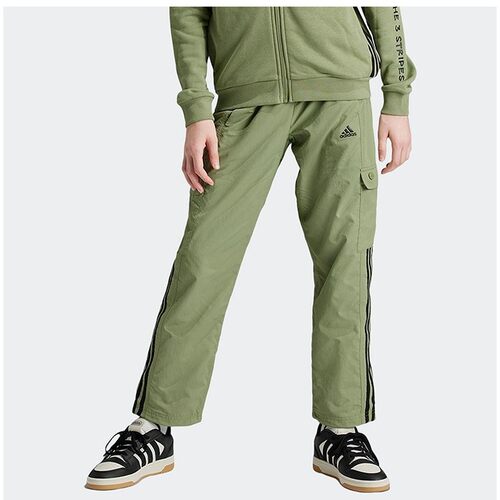 Adidas/阿迪达斯正品STREET JAM大童运动宽松工装休闲长裤IV9456