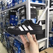 阿迪达斯正品 STREETTALK EL小童经典 Adidas 贝壳头板鞋 JS5055