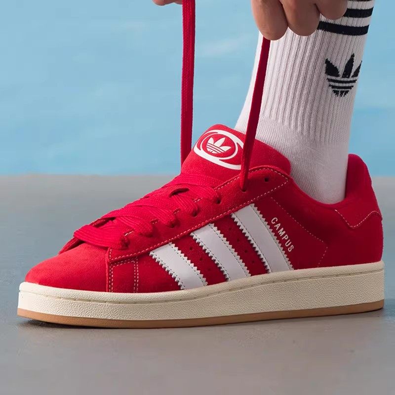 Adidas阿迪达斯三叶草男女鞋CAMPUS 00S低帮复古面包鞋正品H03474