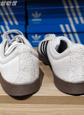 阿迪达斯男鞋女鞋德训鞋2026夏季新款复古情侣休闲板鞋正品HQ1802