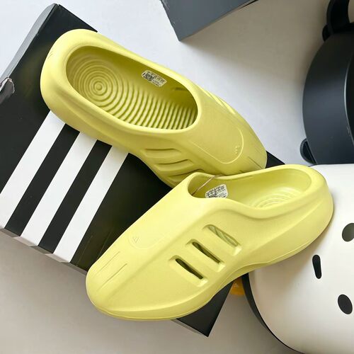adidas阿迪达斯三叶草拖鞋穆勒鞋运动鞋男女泡沫外底凉鞋JH6766