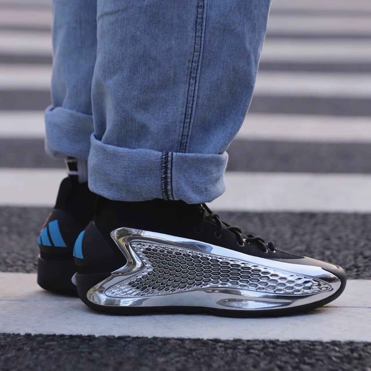 Adidas阿迪达斯男女鞋2026新款缓震实战篮球鞋正品IF2100 JI0424