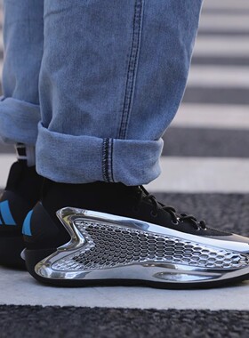 Adidas阿迪达斯男女鞋2026新款缓震实战篮球鞋正品IF2100 JI0424