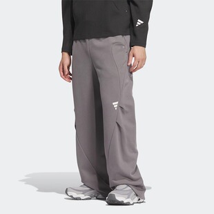 梭织户外休闲裤 Adidas阿迪达斯宽松长裤 JZ8717 男正品 FUSTL
