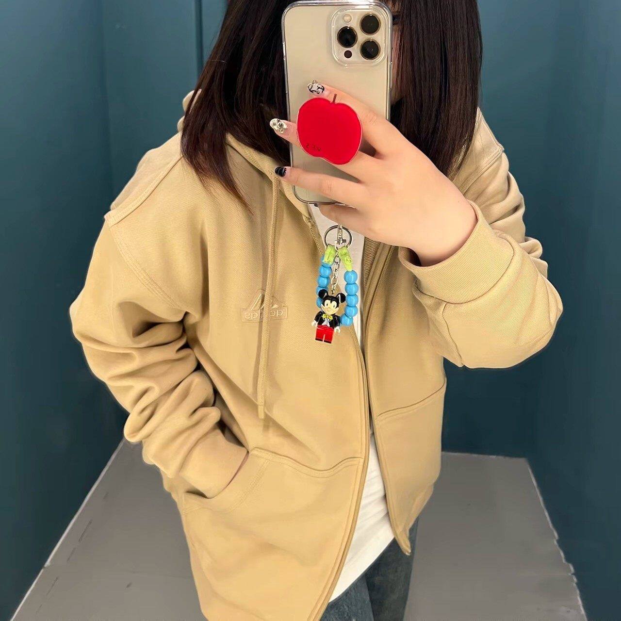 阿迪达斯外套男女2026新款针织透气防风运动服连帽休闲保暖夹克衫