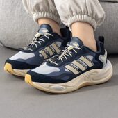 JH7134 薄绒冬轻便快速系带一脚蹬软底跑步运动鞋 adidas儿童鞋 正品