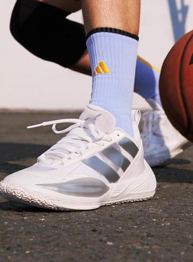 Adidas/阿迪达斯正品XENOBURST男士系带透气耐磨篮球鞋KK3526