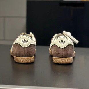 Adidas/阿迪达斯三叶草STADT女款经典薄底T头休闲板鞋正品JR9554