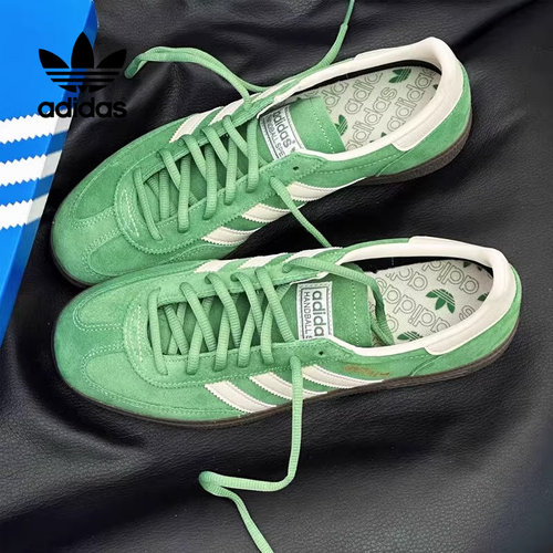 adidas阿迪达斯三叶草男女HANDBALL经典复古低帮运动板鞋IG6192