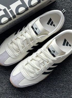 Adidas阿迪达斯男女鞋轻便德训鞋T头鞋低帮系带运动休闲鞋JS1031