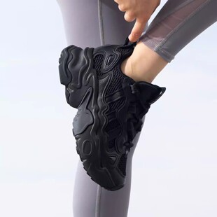 阿迪达斯三叶草女鞋2026新款老爹鞋厚底缓震增高运动休闲鞋IG1504