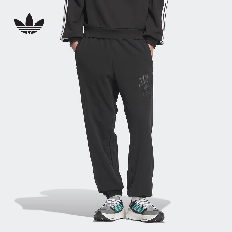 阿迪达斯三叶草男裤运动卫裤长裤