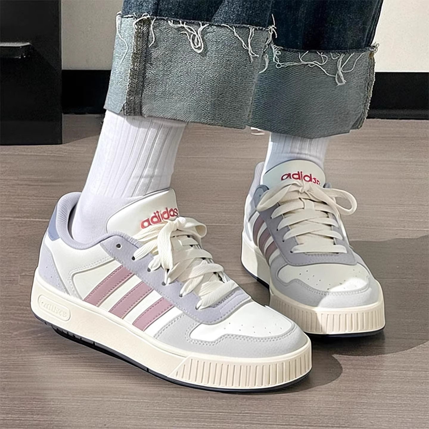 Adidas/阿迪达斯小锯齿新款百搭休闲男女同款复古运动板鞋 KI5876,运动鞋new,板鞋,淘宝优惠券,粉丝福利购,淘宝优惠卷