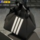 正品 阿迪达斯男女包可折叠运动挎包条纹时尚 休闲单肩包2026春冬季
