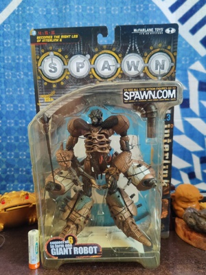 麦克法兰再生侠spawn18代组合机器人可动人偶手办模型公仔玩具