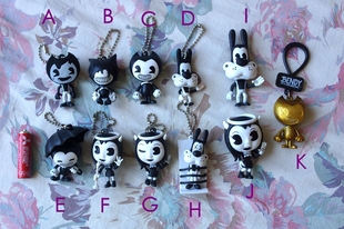 Bendy班迪与墨水机器多款人偶挂件手办模型公仔 摆件玩具玩偶现货