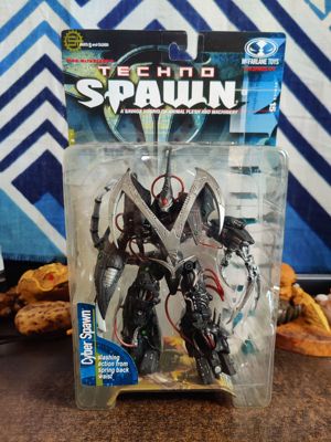 麦克法兰再生侠spawn15代机器人可动人偶手办模型公仔摆件玩具