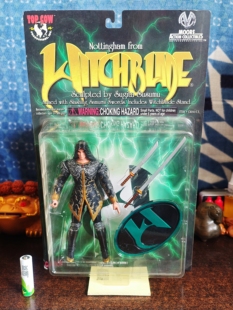 Moore 魔幻美漫魔女之刃 武装 男主角手办模型公仔摆件玩具 action