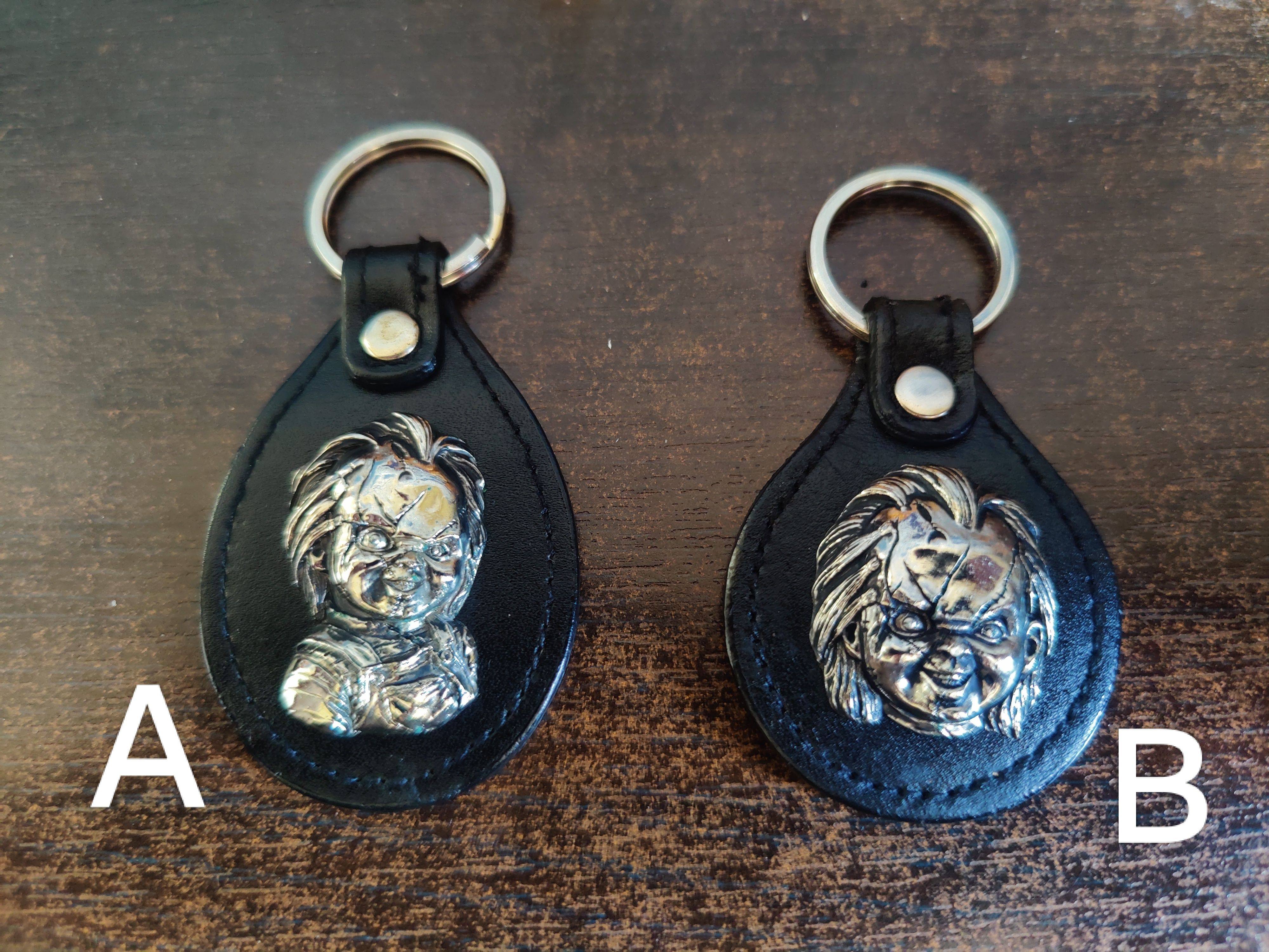 鬼娃chucky 限定版皮质金属挂件摆件手办模型公仔 周边景品玩具