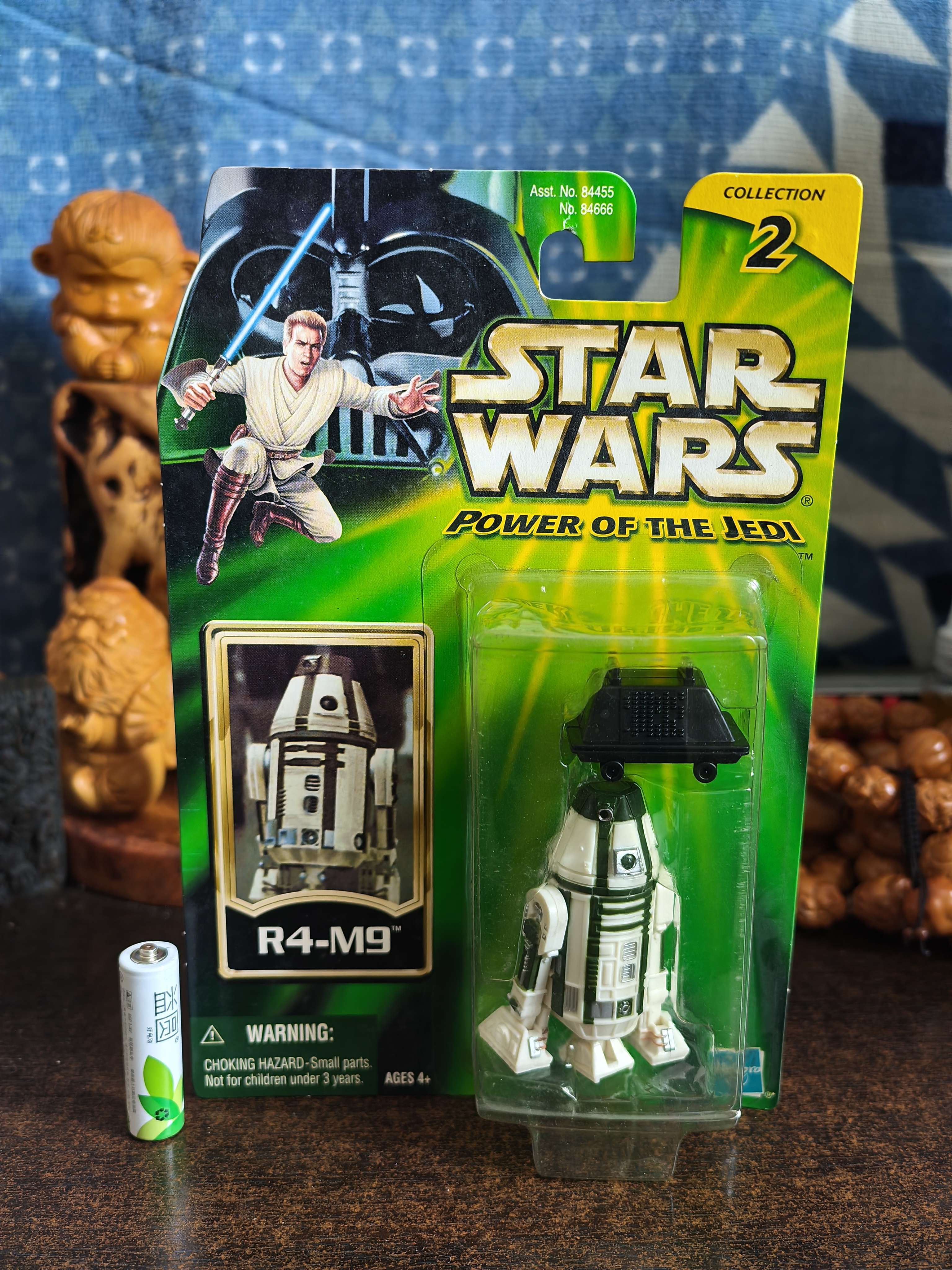 正版星球大战3.75寸机器人R4-M9可动人偶手办模型公仔摆件玩具