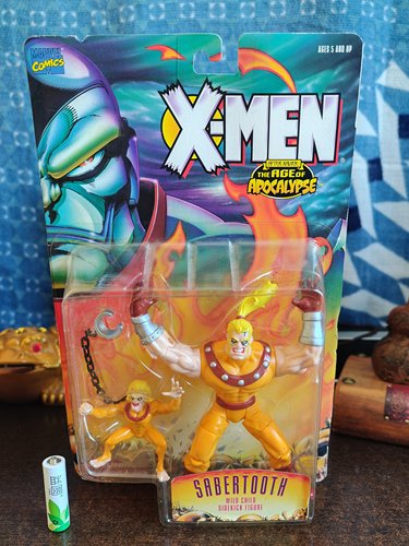 TOYBIZ X战警剑齿虎可动人偶手办模型公仔摆件景品玩具现货