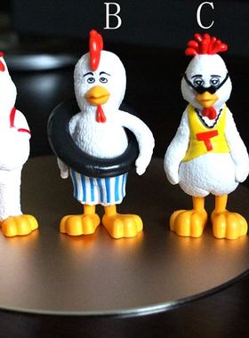 POPEYES 炸鸡网红KFC鸡哥潮流设计公仔人偶手办模型摆件景品玩具