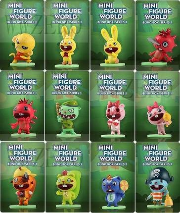 潮流设计欢乐公仔摆件景品现货