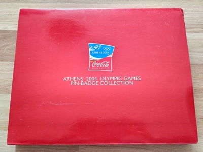 可口可乐 雅典 2004奥运会 pin收藏套装手办模型公仔摆件景品玩具