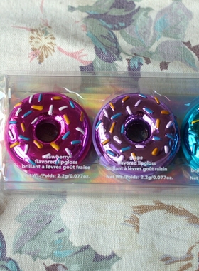 claires欧版限定电镀甜甜圈摆件全套手办模型公仔景品玩具现货