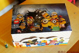 VIP小黄人 启蒙益智拼装 乐 高类型 积木人仔玩具 现货全套