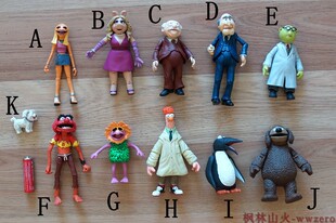 美系可动人偶迪士尼布偶秀可动人偶手办模型公仔摆件现货