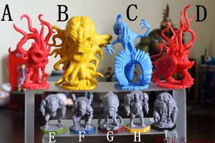 欧洲 海怪 邪神克苏鲁战争跑团战棋手办模型景品玩具玩偶摆件现货