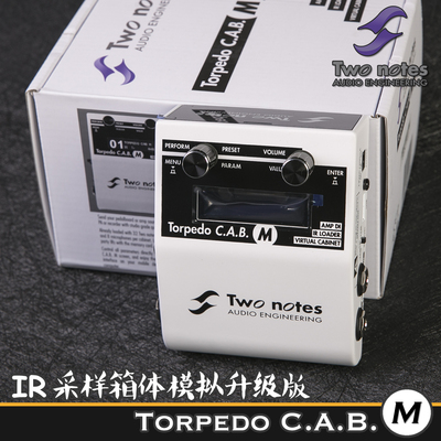 Two Notes Torpedo CAB M 箱体模拟蓝牙控制【多利乐器】
