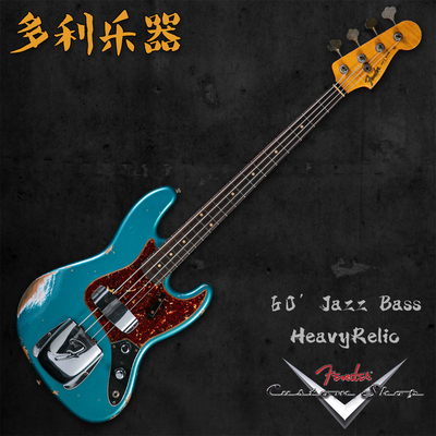 60JBASS海洋绿松石Fender