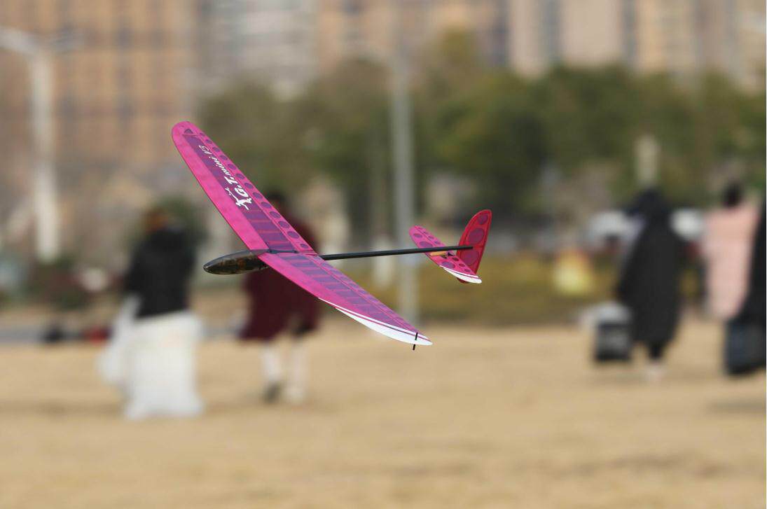 gtrc 无动力手掷滑翔机mini dlg p3k副翼版