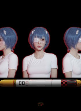 TLP反光车贴 EVA新世纪福音战士绫波丽零0号机Rei插入栓驾驶舱贴