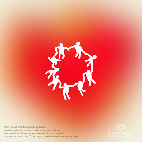 RETLPER镂空车贴 原创 手拉手舞蹈的欢乐人儿 汽摩防水装饰贴纸