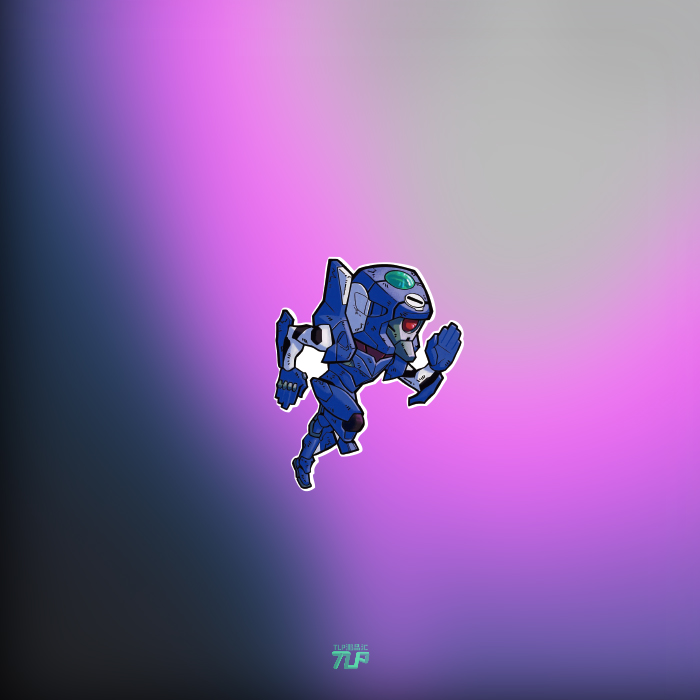 反光车贴新世纪福音战士TLPEVA