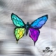 宁静美好 RETLPER镂空贴 彩绘翅膀 蝴蝶 平面汽摩防水贴纸 原创